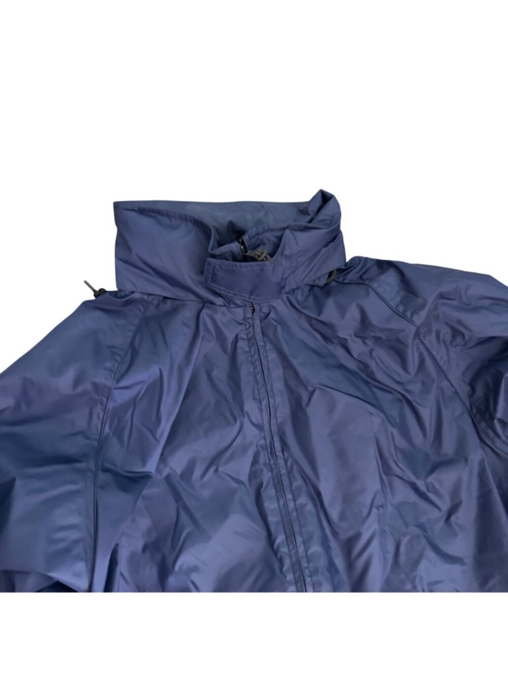 USS Dixie AD-14 Windbreaker Jacket L Navy 1940-1982 Blue Destroyer Tender Hood - Picture 5 of 9